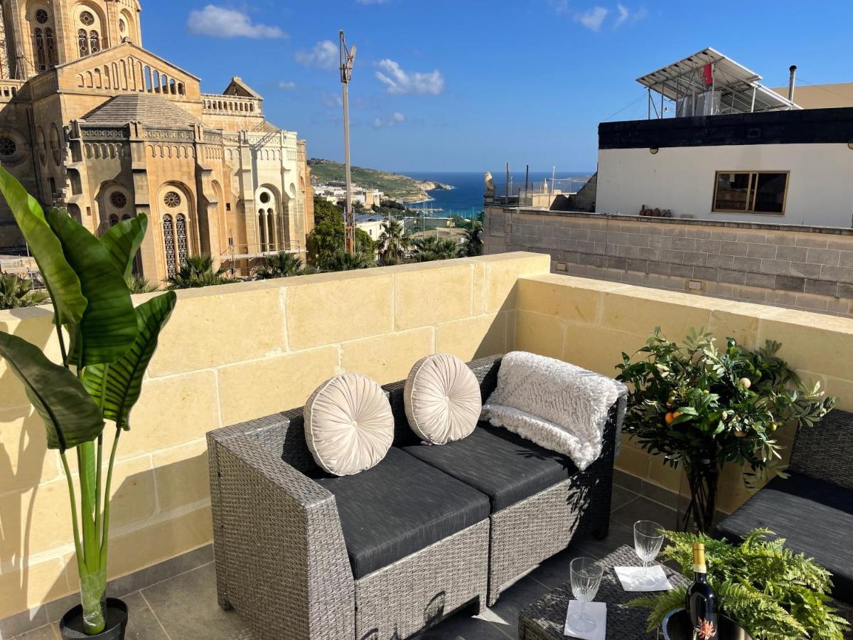 Ta Phyllis - Apartments & Villas With Sunset & Sea Views Għajnsielem Exterior foto